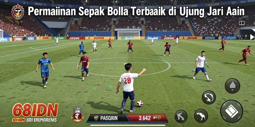 Gambaran gameplay yang menarik dan realistis di 68IDN.