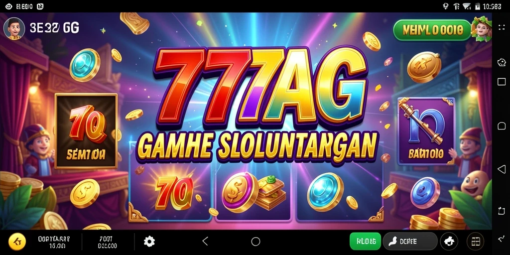 Screenshot gameplay <strong>777AG</strong> yang menampilkan momen kemenangan dalam permainan Slot.