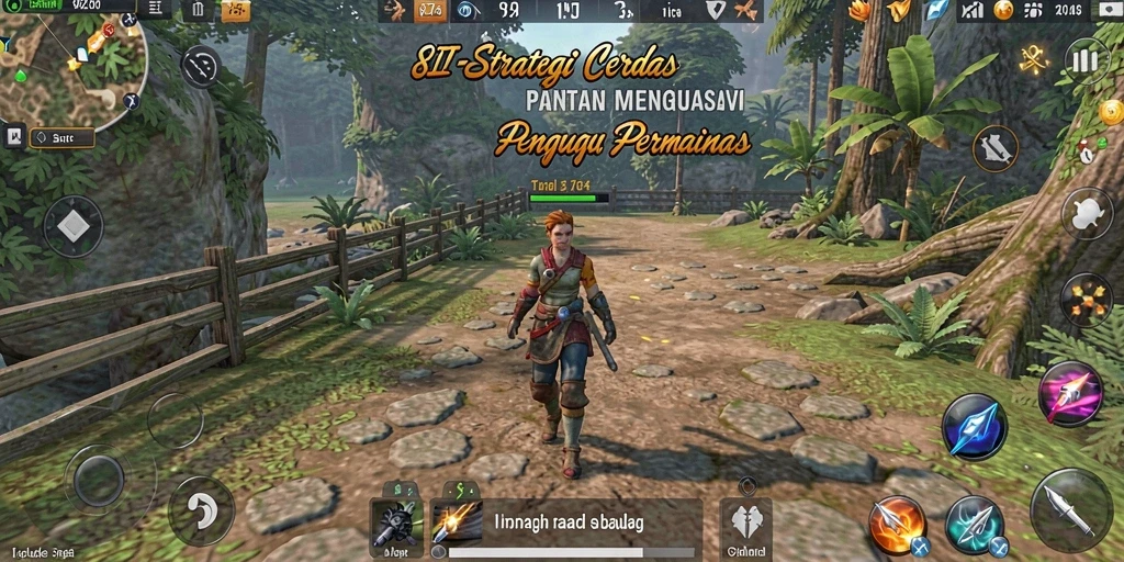 Tangkapan layar permainan 8II yang menunjukkan momen strategis yang mendebarkan.