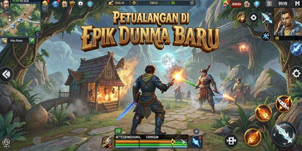 Screenshot gameplay 9939 menampilkan petualangan yang mendebarkan dan tantangan menarik.