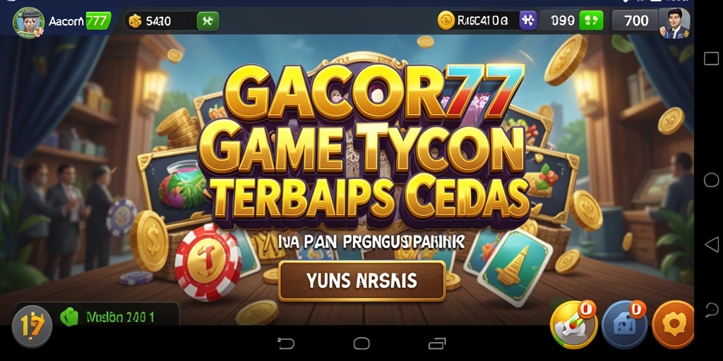 Tampilan gameplay GACOR77 yang menarik dan interaktif.