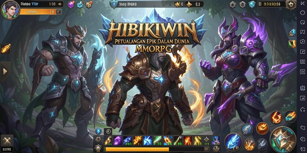 Gameplay HIBIKIWIN yang menakjubkan dengan misi seru.