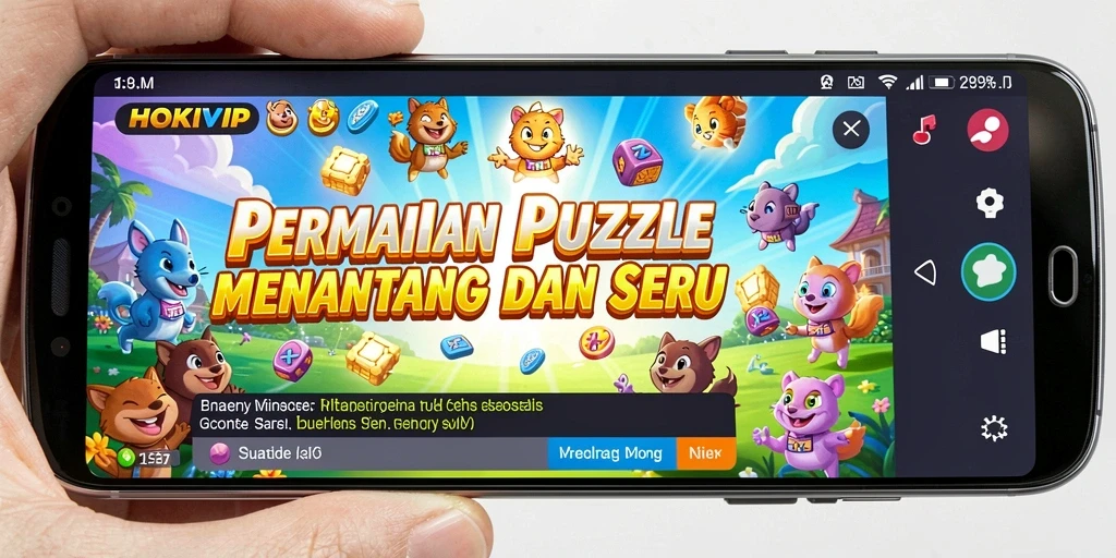 Tampilan gameplay HOKIVIP yang menarik dan penuh tantangan.