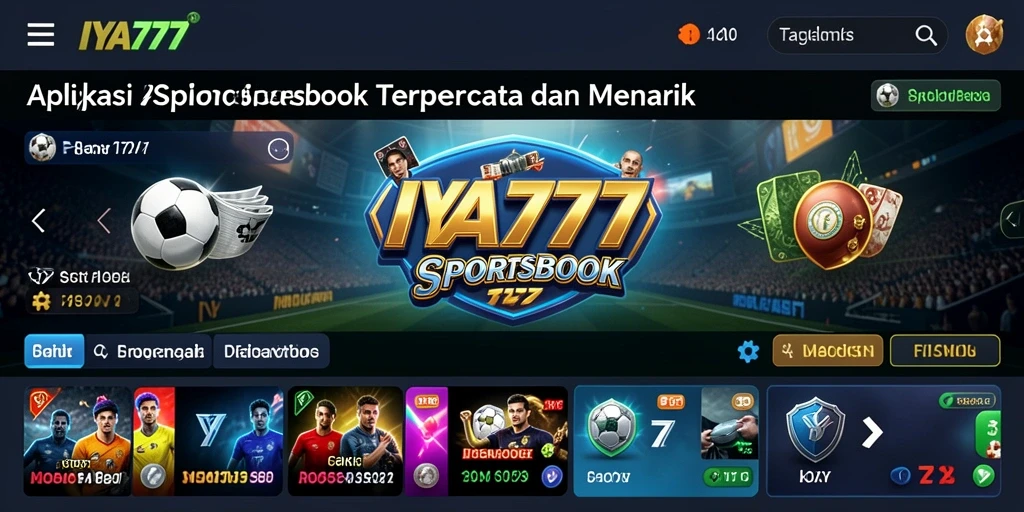 Tampilan seru IYA777 saat taruhan langsung olahraga.