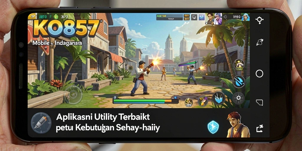 Screenshot KO857 menampilkan antarmuka pengguna yang ramah dan intuitif.