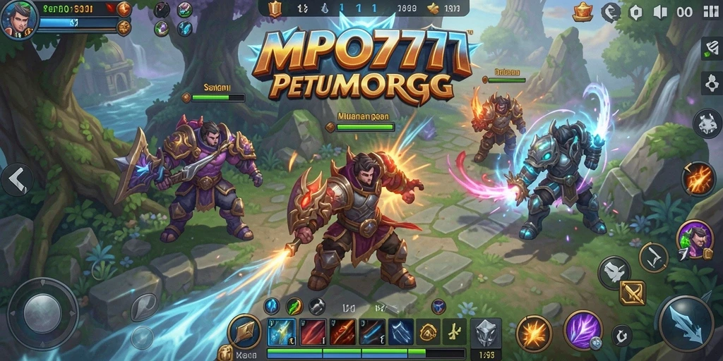Tampilan gameplay seru dalam MPO777 dengan pertempuran yang intens.