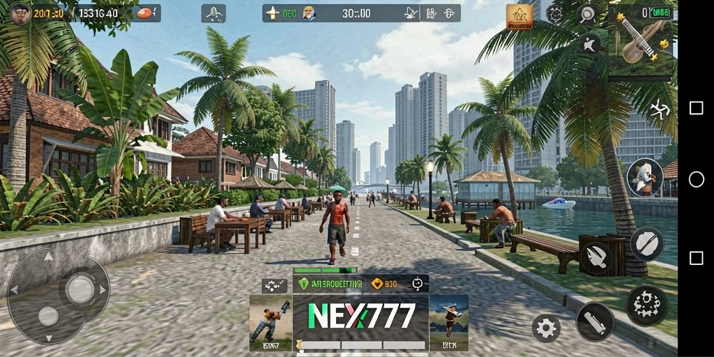 Tampilan gameplay NEX777 yang interaktif dan menarik.