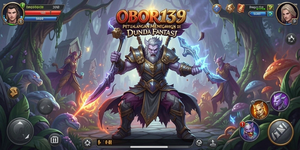 Gameplay seru OBOR138 dalam dunia petualangan menegangkan.