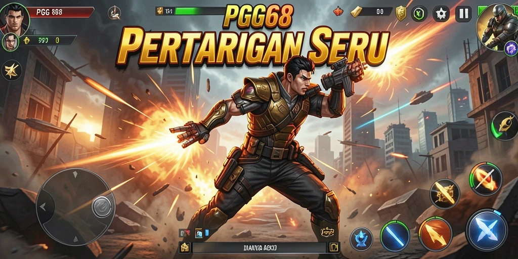 Tampilan epic gameplay PGG68 dalam aksi harian.