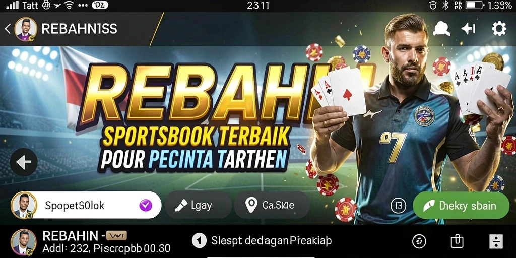 Tampilan antarmuka permainan <strong>REBAHIN</strong> yang menarik dan interaktif.