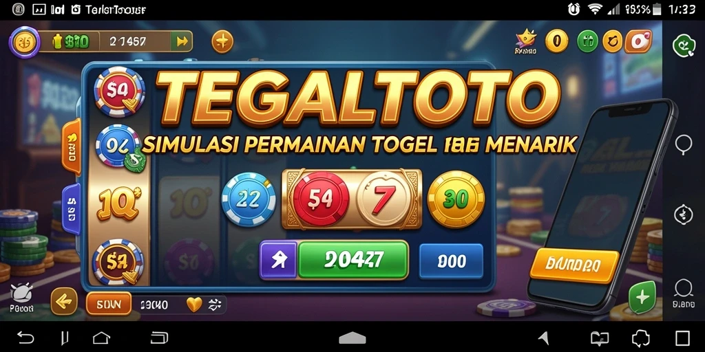 Screenshot gameplay TEGALTOTO yang menarik dan interaktif.